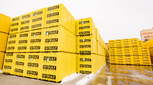 Газобетонные блоки Istkult Егорьевск D500 625х500х250 стеновые