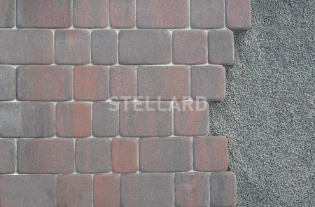 Тротуарная плитка Stellard Старый город Колор микс цвет Браун 60