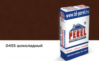 Цветная декоративная затирочная смесь Perel RL шоколадная Зима